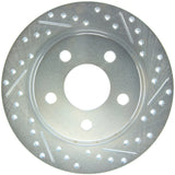 StopTech Select Sport 92-02 Cadillac Eldorado Left Slotted & Drilled Sport Brake Rotor - Rear