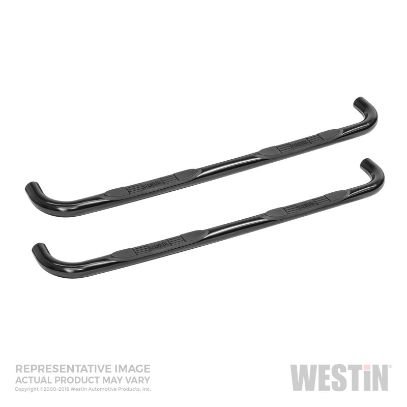 Westin 1999-2004 Ford F-150/250LD SuperCab (Incl 4 Heritage) E-Series 3 Nerf Step Bars - Black - GTR Auto