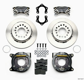 Wilwood Forged Dynalite P/S Park Brake Kit Polished Mopar/Dana 2.36in Off w/Snap Ring Bearing