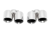 SOUL 09-11 Porsche 997.2 Carrera Bolt On Exhaust Tips - Polished Chrome