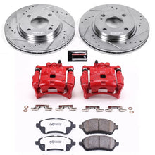 Load image into Gallery viewer, Power Stop 11-19 Ford Fiesta Front Z26 Street Warrior Brake Kit w/Calipers