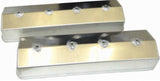 Moroso Chevrolet Small Block (w/Centerbolt Style Heads) Valve Cover - No Logo - Aluminum - Pair