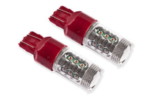 Load image into Gallery viewer, Diode Dynamics 7443 LED Bulb XP80 LED - Red (Pair)