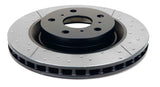 DBA 97-04 Corvette C5/C6 Rear Drilled & Slotted Street Series Rotor