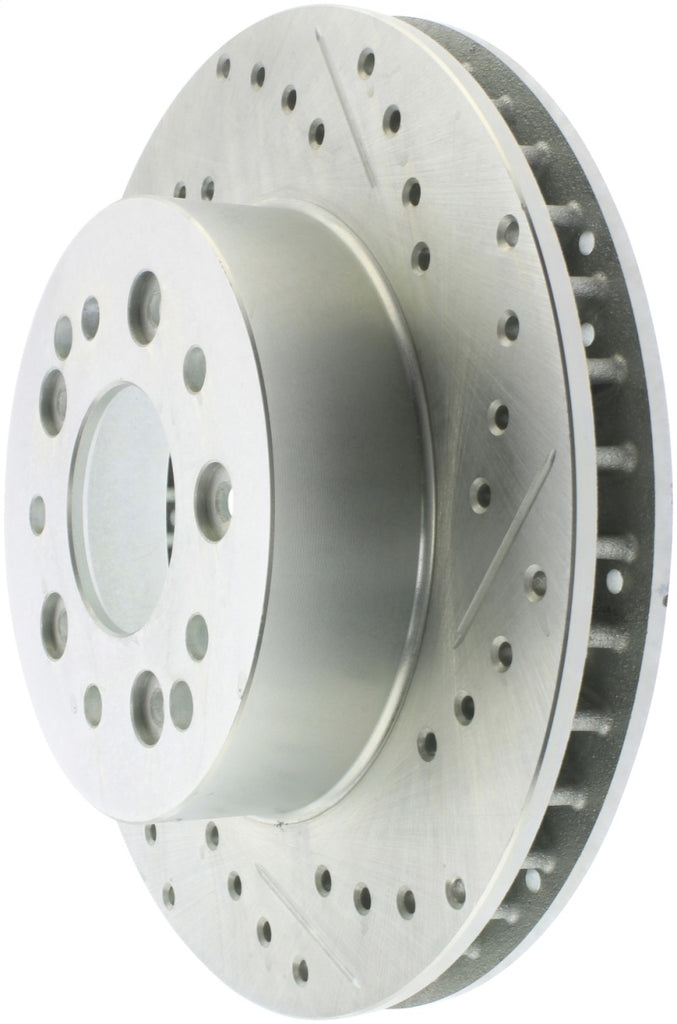 StopTech Select Sport 63-82 Chevrolet Corvette / 68-69 Camaro Slotted and Drilled Left Rear Rotor