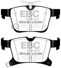 Load image into Gallery viewer, EBC 2016+ Chrysler Pacifica (RU) 3.6L Ultimax2 Rear Brake Pads - GTR Auto