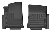 Load image into Gallery viewer, Husky Liners 2022 Rivian R1T WeatherBeater Front Floor Liner - Blk