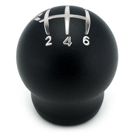 Raceseng Contour Shift Knob (Gate 1 Engraving) M10x1.25mm Adapter - Black Texture
