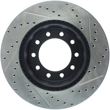 Load image into Gallery viewer, StopTech Slotted &amp; Drilled Sport Brake Rotor