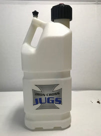 Iron Cross 5 Gallon Utility Jug - Natural - 4 Pack