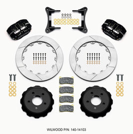 Wilwood Dynapro Radial Front Drag Kit 12.88 Vented 15-23 Mustang