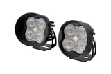 Diode Dynamics SS3 LED Pod Max - White SAE Fog Angled (Pair)