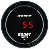 Autometer SportComp 52mm Digital 0-60 PSI Boost Gauge