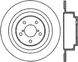 StopTech 00-04 Subaru Outback / Legacy SportStop Cryo Slotted & Drilled Rear Left Rotor