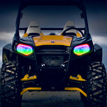 Load image into Gallery viewer, Oracle 08-19 Polaris RZR 570/800/900 Dynamic RGB+W Headlight Halo Kit - - Dynamic