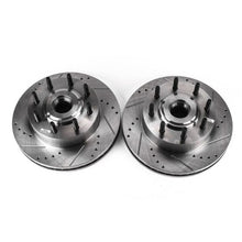 Load image into Gallery viewer, Power Stop 05-07 Ford F-350 Super Duty Front Drilled &amp; Slotted Rotor - Pair