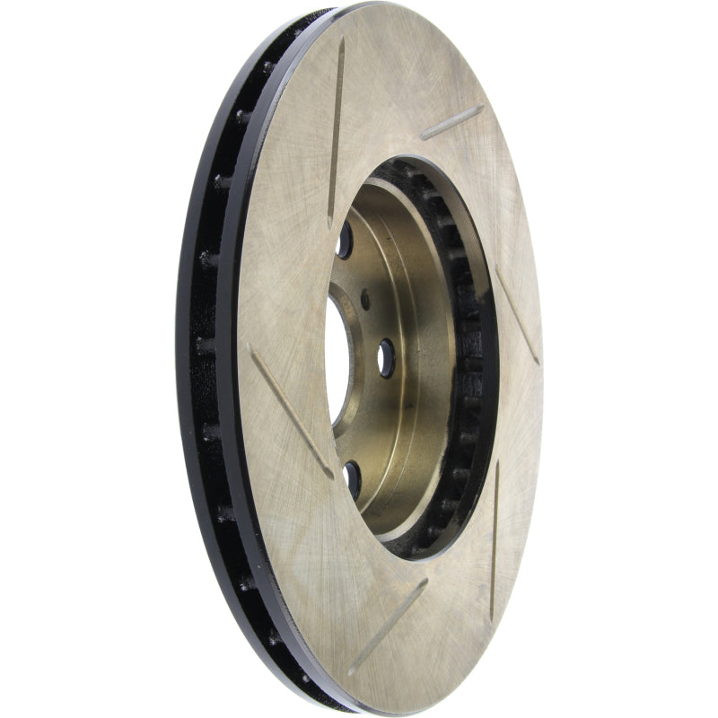 StopTech Power Slot 90-91 Toyota Celica GT/GT-S Front Left SportStop Slotted Rotor