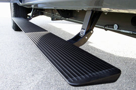 AMP Research 1999-2006 Chevy/GMC Silverado/Sierra Extended/Crew PowerStep - Black - GTR Auto