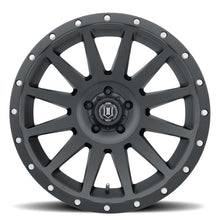 Load image into Gallery viewer, ICON Compression 20x10 5x150 -19mm Offset 4.75in BS 110.10mm Bore Satin Black Wheel