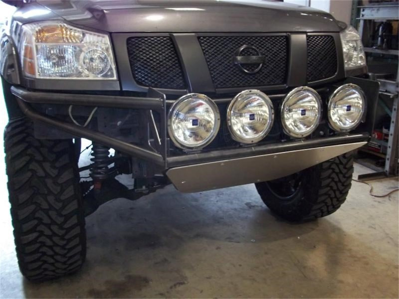 N-Fab RSP Front Bumper 04-15 Nissan Titan/Armada - Gloss Black - Multi-Mount