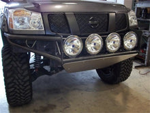 Load image into Gallery viewer, N-Fab RSP Front Bumper 04-15 Nissan Titan/Armada - Gloss Black - Multi-Mount