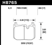 Load image into Gallery viewer, Hawk 2017 BMW 440i/M2-4 Black HP Plus Front Brake Pads