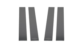 Putco 2020 Chevy Silv HD 2500/3500 - Chevrolet Bow Tie Etching (6pcs) Black Platinum Pillar Posts