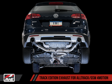 Load image into Gallery viewer, AWE Tuning VW MK7 Golf Alltrack/Sportwagen 4Motion Track Edition Exhaust - Polished Silver Tips