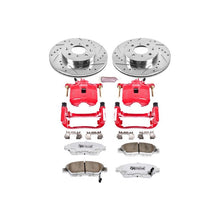 Load image into Gallery viewer, Power Stop 07-08 Honda Fit Front Z26 Street Warrior Brake Kit w/Calipers