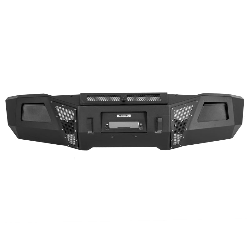 Go Rhino 15-19 Chevrolet Silverado 2500HD/3500HD BR11 Front Bumper Replacement - Tex. Black - GTR Auto