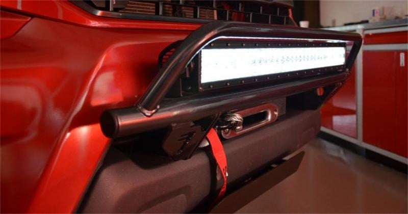 N-Fab Off Road Light Bar 14-17 Toyota Tundra - Gloss Black