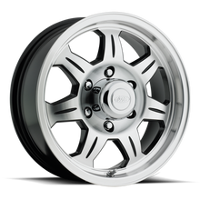 Load image into Gallery viewer, Raceline 870 Element 14x6in / 5x114.3 BP / 0mm Offset / 3.19mm Bore - Black &amp; Machined Wheel