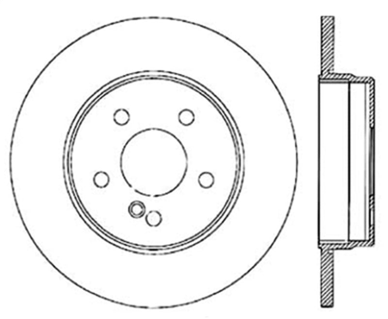 StopTech Drilled Sport Brake Rotor