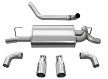 Load image into Gallery viewer, Corsa 2018-2025 Jeep Wrangler JL 2.5in Dual Rear Exit Polished Tips Sport Axle-Back Exhaust