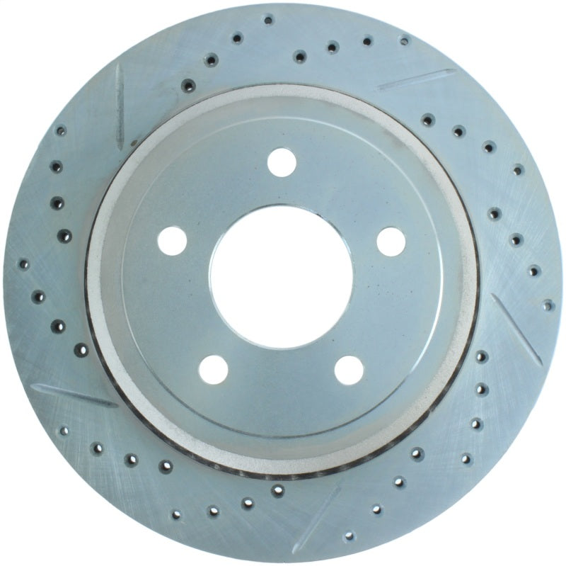 StopTech Select Sport Drilled & Slotted Rotor - Rear Right
