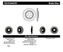 Load image into Gallery viewer, Stoptech 94-04 Ford Mustang Front CRYO-STOP Rotor