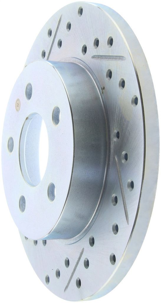 StopTech Select Sport 04-12 Chevy Malibu Right Slotted & Drilled Sport Brake Rotor - Rear