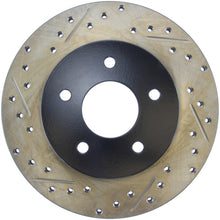 Load image into Gallery viewer, StopTech Sport Drilled &amp; Slotted Rotor- Rear Right