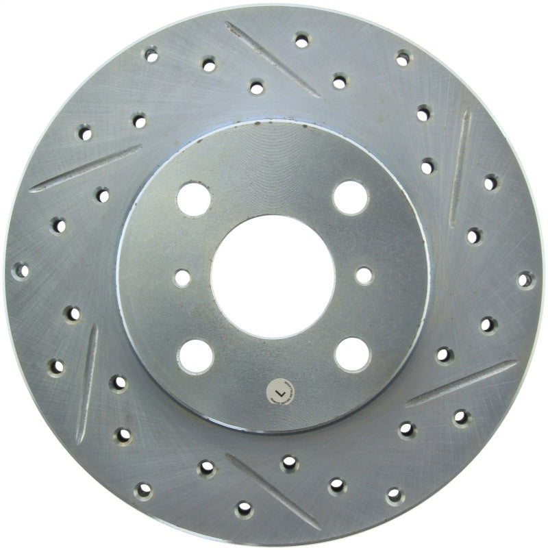 StopTech 92-95 Toyota Paseo Slotted & Drilled Left Front Brake Rotor
