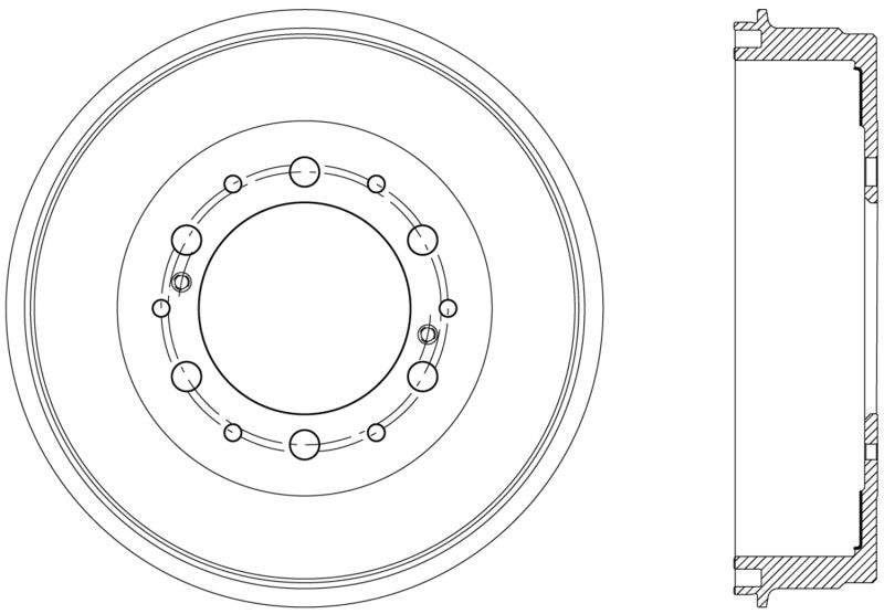 StopTech Drilled Sport Brake Rotor