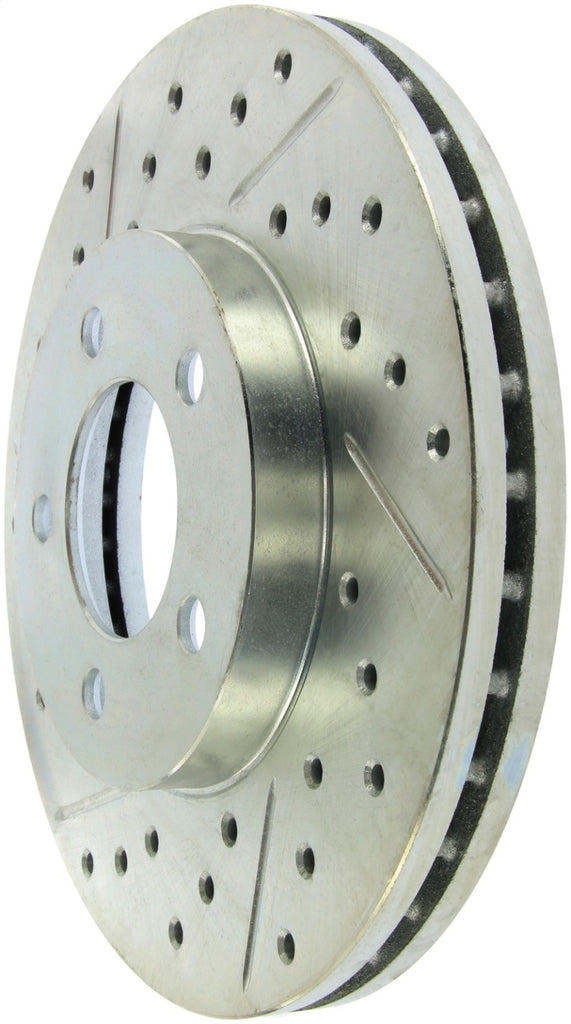 StopTech Select Sport 94-01 Ford Taurus / 94-95 Taurus SHO Slotted and Drilled Right Front Rotor