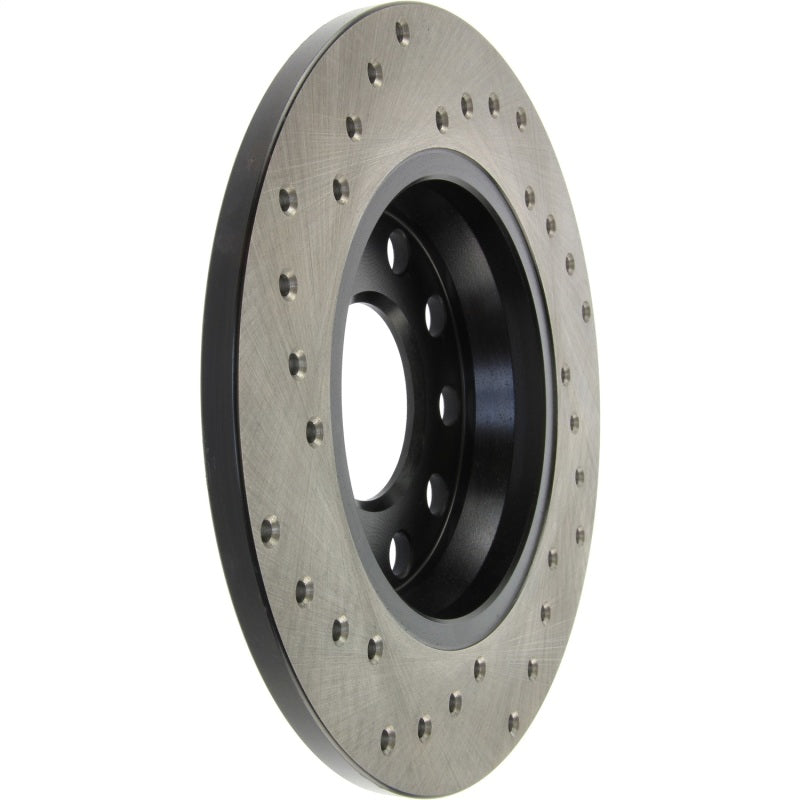 StopTech 01-08 Audi A4 Cross Drilled Cryo Left Rear Rotor