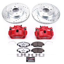 Load image into Gallery viewer, Power Stop 15-19 Honda Fit Front Z26 Street Warrior Brake Kit w/Calipers