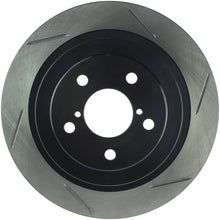 Load image into Gallery viewer, StopTech Power Slot H6 Subaru Outback Rear Left Sportstop Slotted Rotor