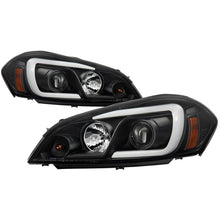 Load image into Gallery viewer, Spyder 06-13 Chevy Impala / 06-07 Chevy Monte Carlo Projector Headlights - Light Bar - Black