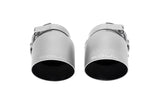 SOUL 17-19 Porsche 991.2 Carrera (w/ PSE) Bolt On Exhaust Tips - 4in Straight Cut Sig Satin Tips