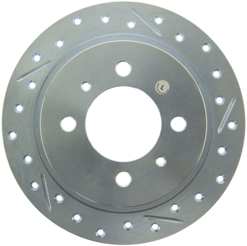 StopTech Select Sport Drilled & Slotted Rotor - Rear Left