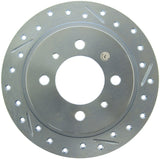 StopTech Select Sport Drilled & Slotted Rotor - Rear Left
