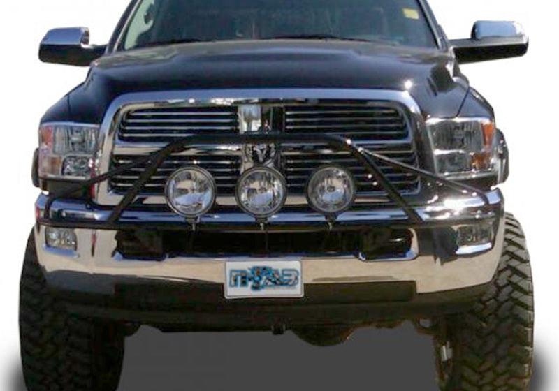 N-Fab Pre-Runner Light Bar 10-17 Dodge Ram 2500/3500 - Gloss Black