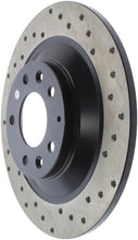 Load image into Gallery viewer, StopTech 06-07 Mazdaspeed 6 Left Rear Drilled Rotors